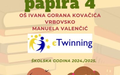 eTwinning projekt “Lektira bez papira 4”