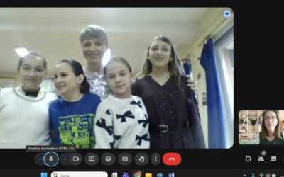 Videokonferenz im eTwinning-Projekt „Winterzauber“