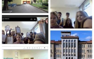 Videokonferencija u okviru projekta “Lektira bez papira 5”