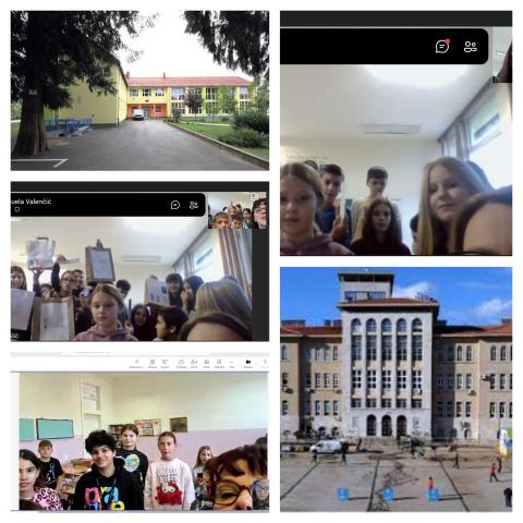 Videokonferencija u okviru projekta “Lektira bez papira 5”