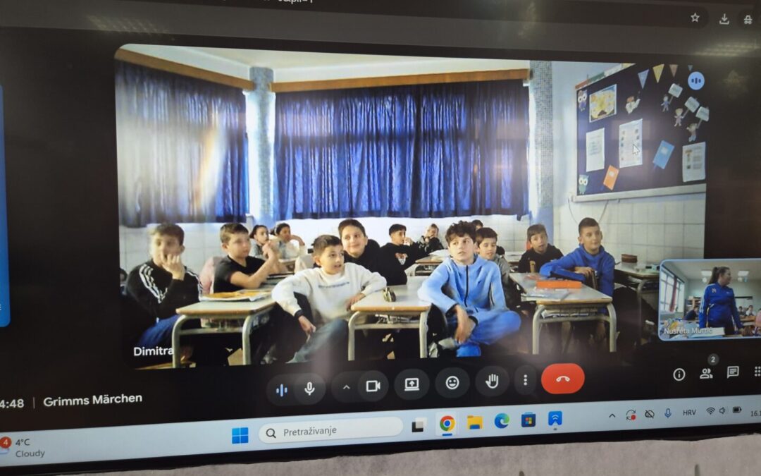 Videotreffen mit Schüler*innen aus Athen