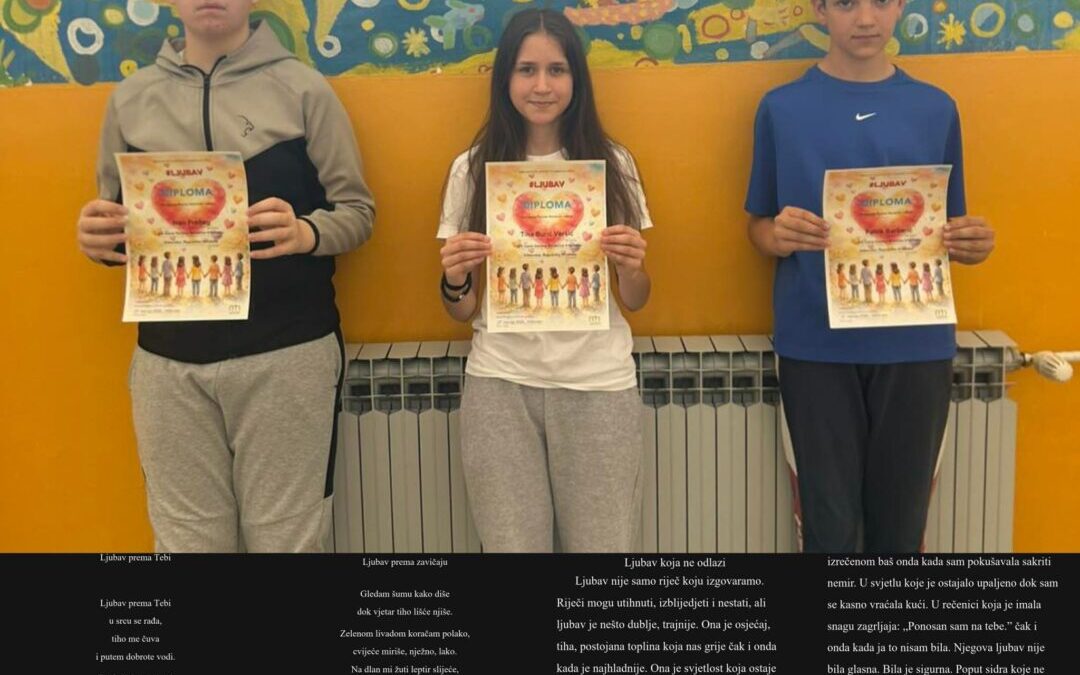 Veliki uspjeh na međunarodnom literarnom natječaju