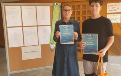 Literarni uspjeh našeg učenika